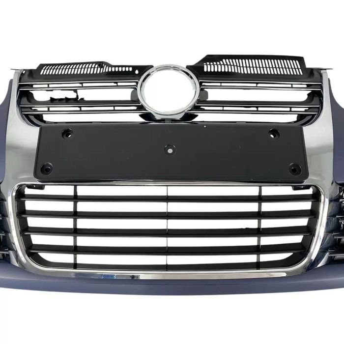 Предна Броня VW GOLF 5 R32, решетки без халогени - Хром