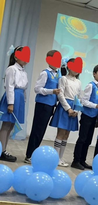 Комплект юбка бантик