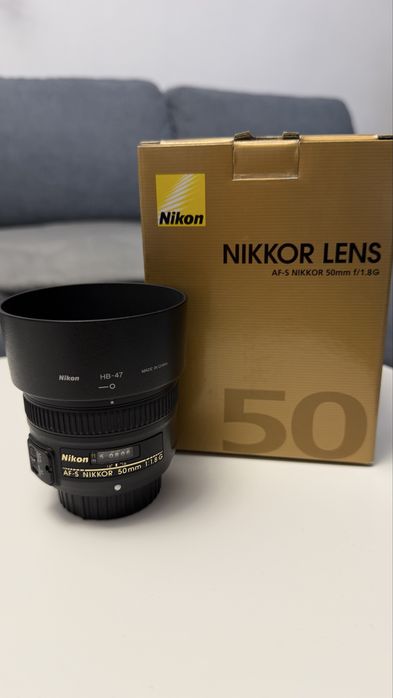 Vând Obiectiv Nikon 50mm F1.8