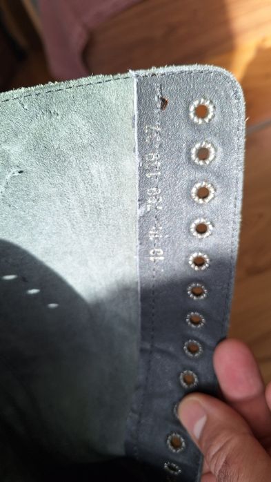 Bocanci piele marca Steel