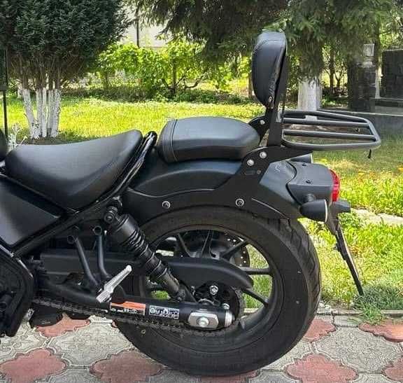 Suport/spatar Sissybar Kawasaki Vulcan S 650, cu portbagaj