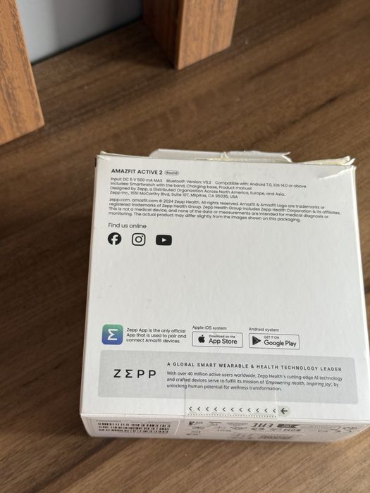Amazfit Active 2 - Nou - Sigilat