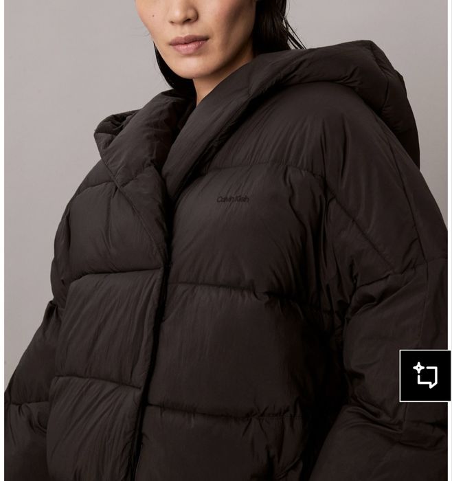 Зимно черно яке - Calvin Klein