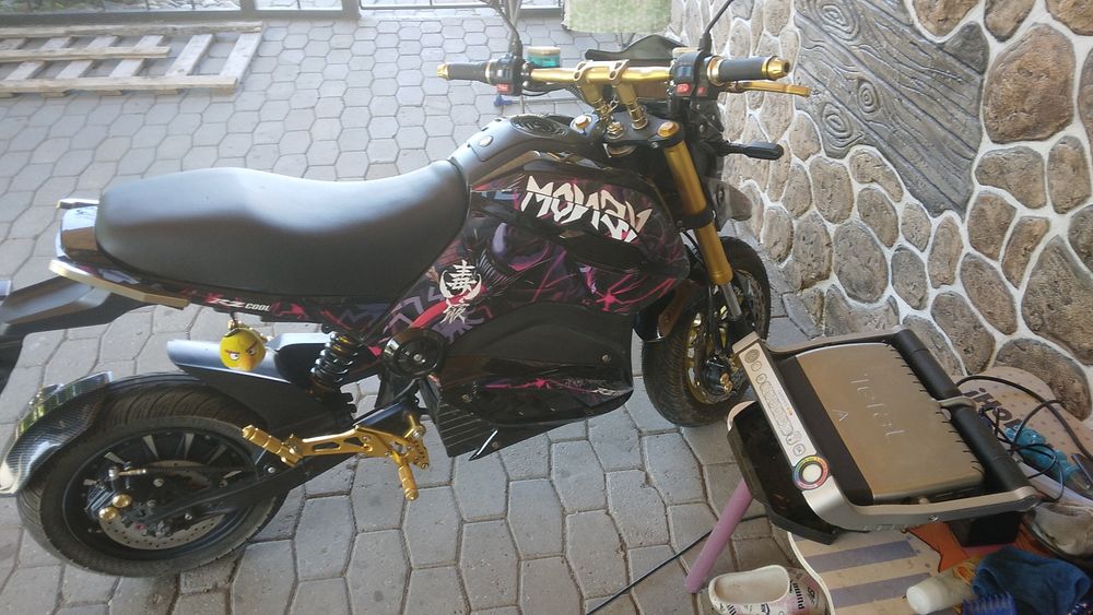 Мопед минибайк электро