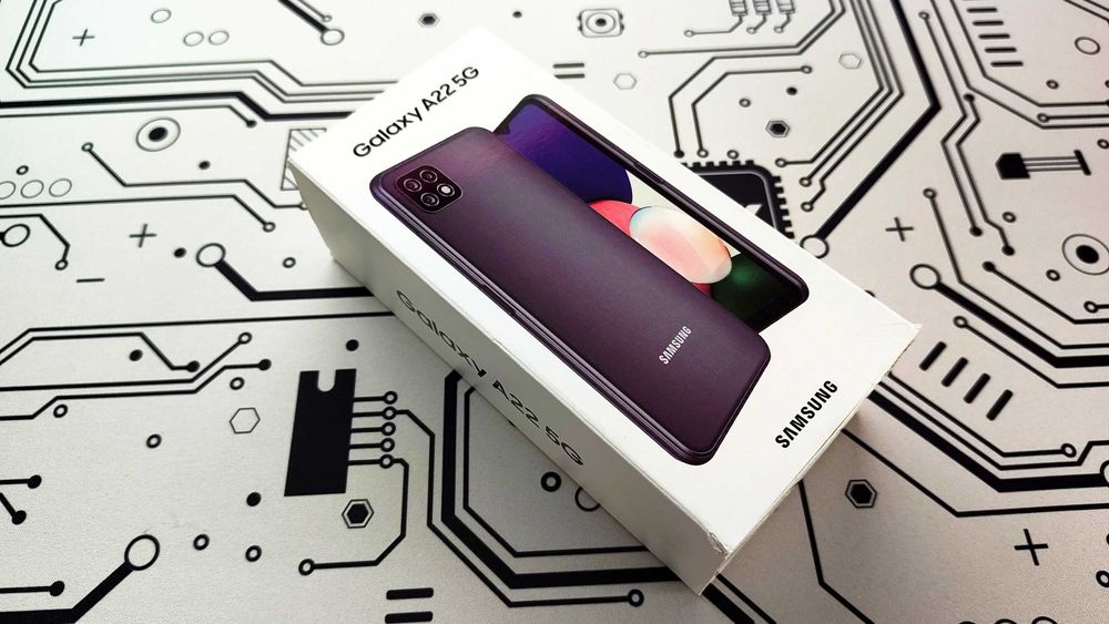 Samsung galaxy A22 5G, nu la cutie