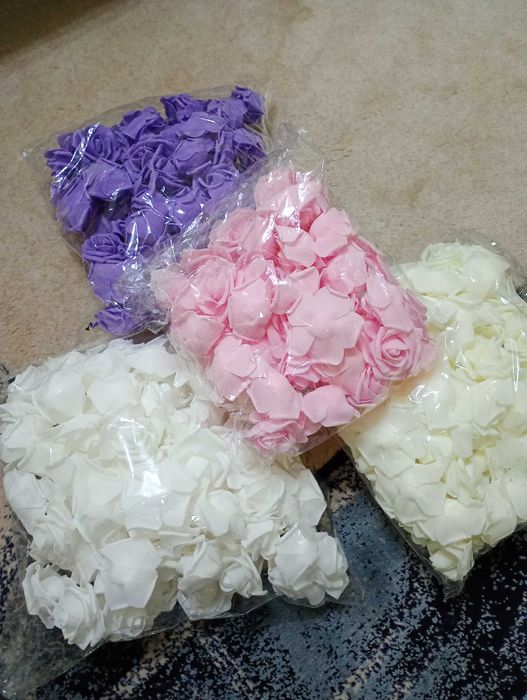 Рози от фоам 7см