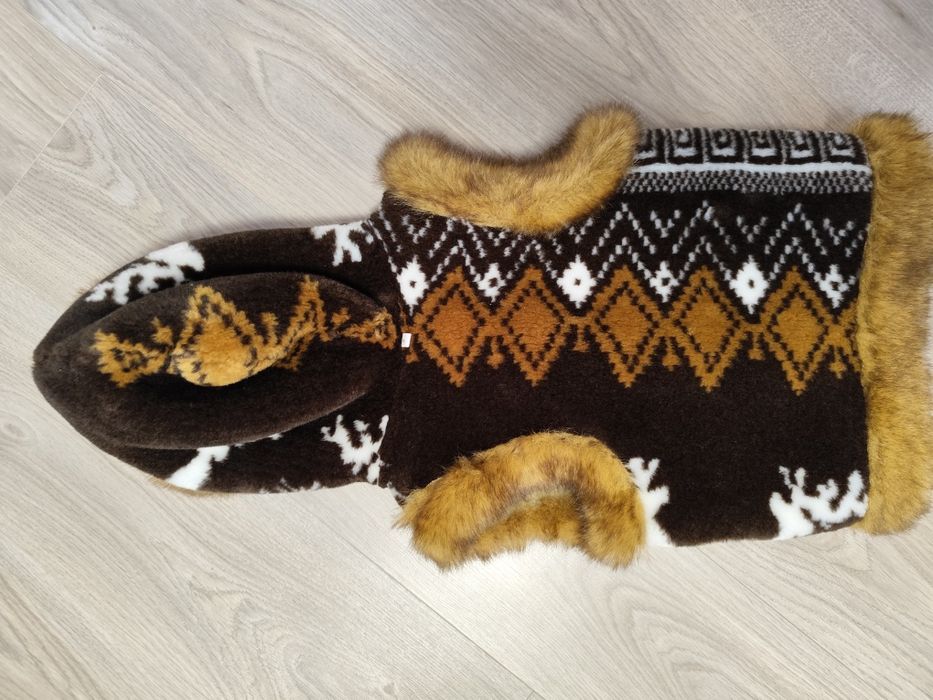 Vestă lână traditionala copii