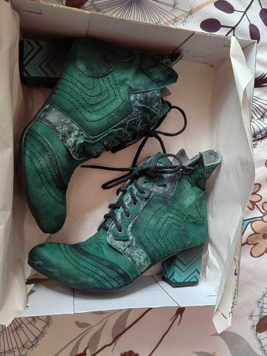 Продавам Дамски Обувки Maciejka, Зелени, Номер 37
