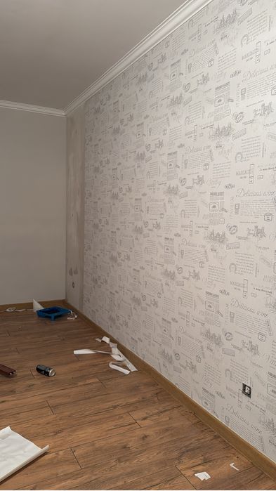 Клею обои недорого