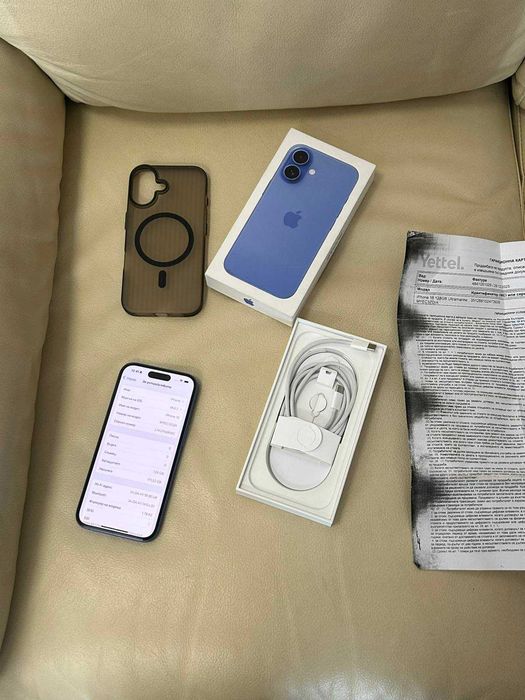 Iphone 16 128gb в гаранция