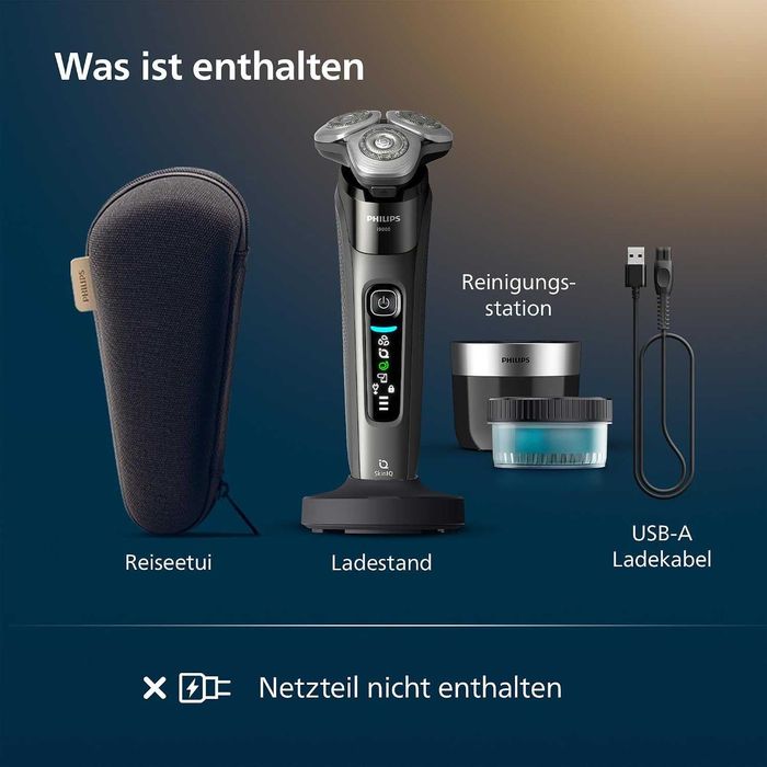 Нова Самобръсначка за Мокро и Сухо бръснене PHILIPS i9000 X9002/30, 2 години Гаранция