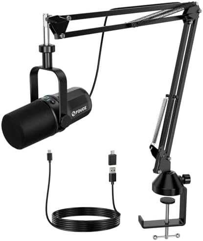 FDUCE SL40+ USB/XLR динамичен микрофон с рамо