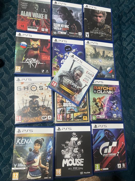 Диски игры ps4/ps5