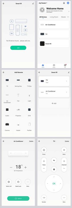 Telecomandă universală WIFI Tuya  cu peste 50.000 coduri