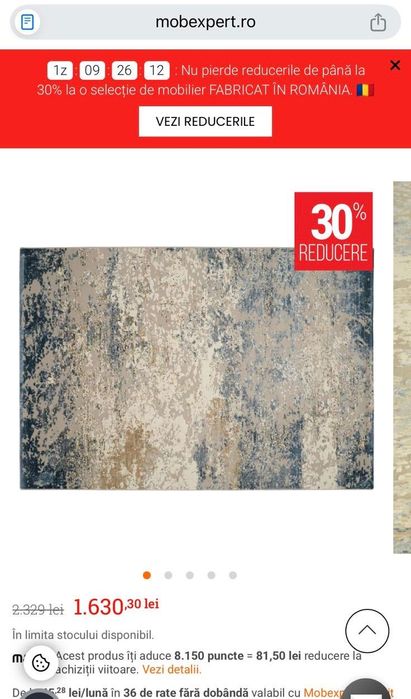 Covor camera Saruk, MOBEXPERT