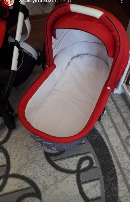 Продаётся коляска с люлькой, в отличном состоянии