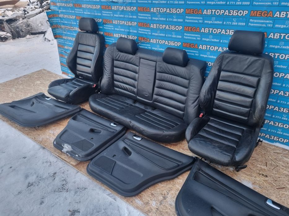 Кожаный салон на Audi A4