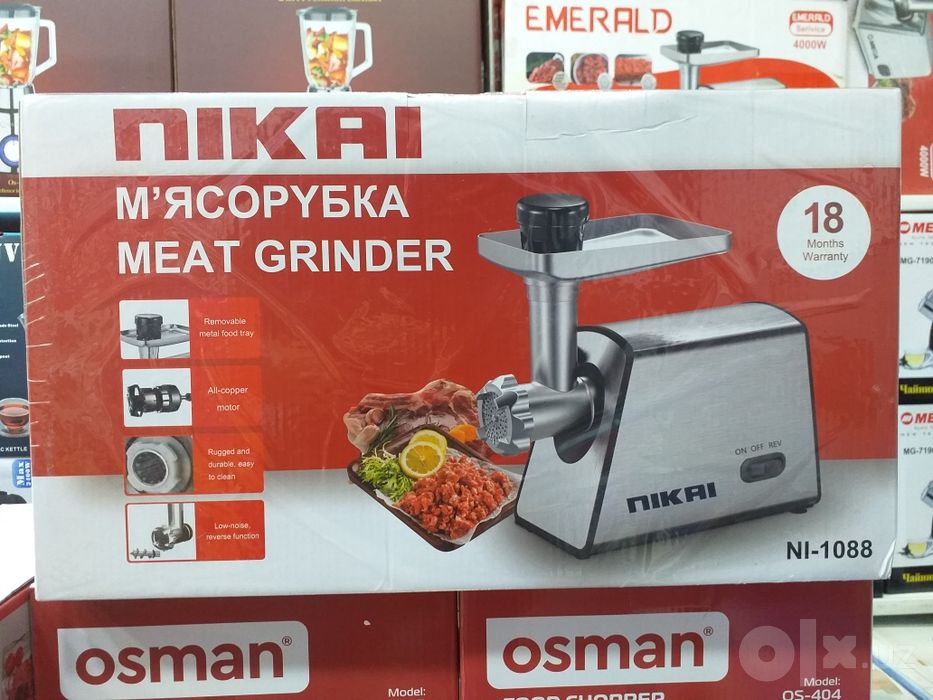 Mesrofka gòsht qiymalagich chopper orginall 1 minutda 1.5 kg gòsht
