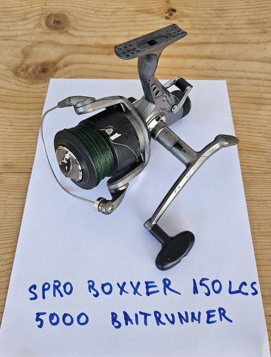 Mulineta crap Mulineta SPRO Boxxer 150lcs cu baitrunner stare foarte b