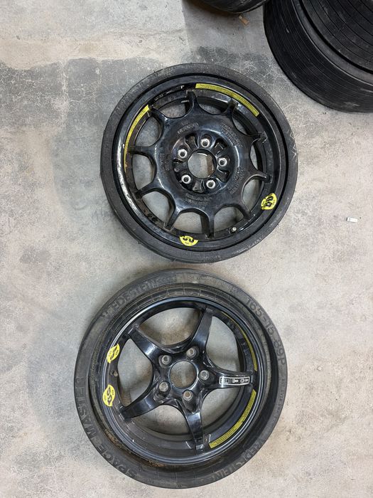 Патерица сгъваема резервна гума Мерцедес 5*112 165/70/16 и 165/70/15 Mercedes