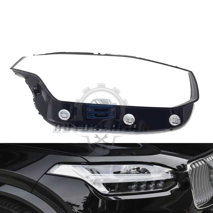 Капаци фарове Volvo XC90 DS 2015 2016 2017 2018 2019 2020 2021 2022 стъкло фар крушки Volvo XC90 xenon капак фар предни фарове оптика автомобилни