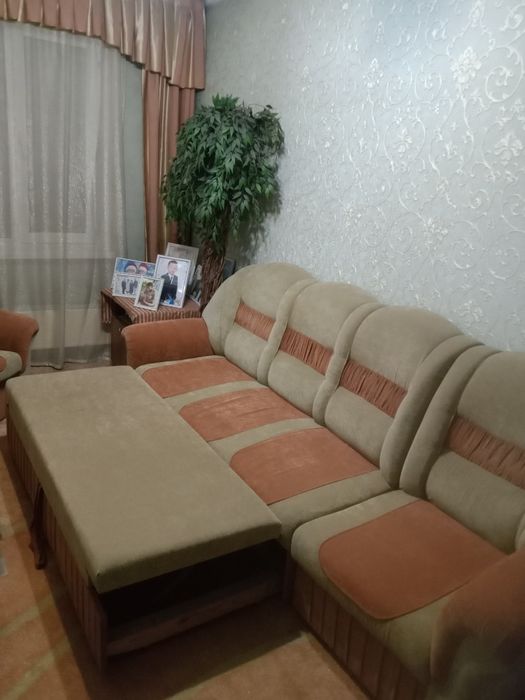 Диван выдвижной+кресло