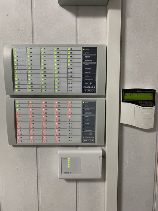 Пожарная сигнализация и видеонаблюдения