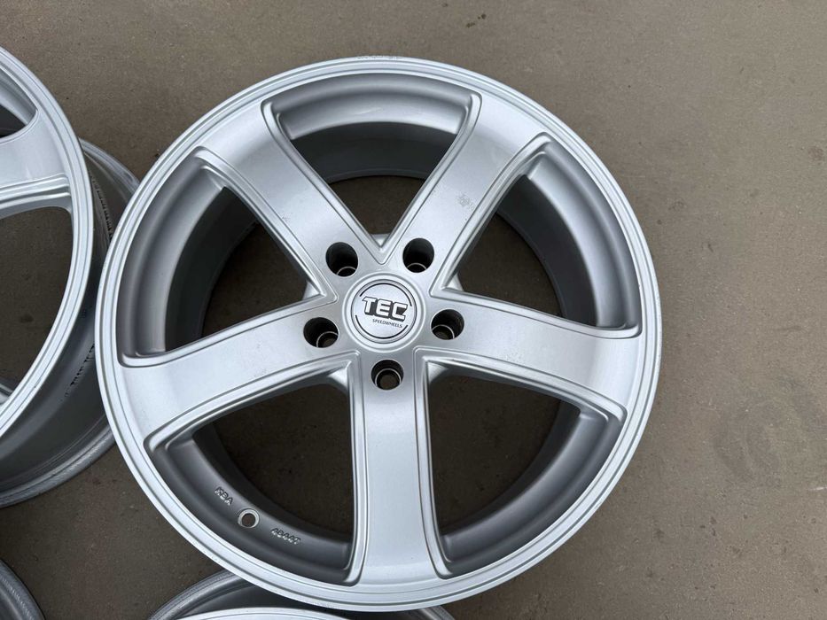 4 бр. алуминиеви джанти TEC 18" 5x120 , централен отвор 74.1, ET20, 8J