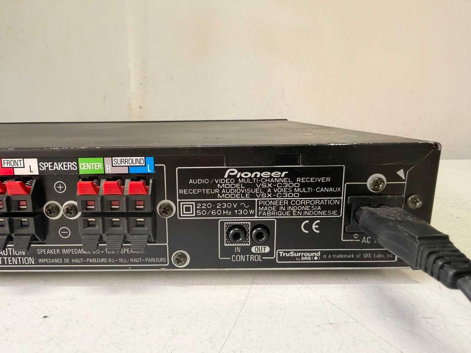 Amplificator Pioneer VSX-C300 Receiver Slim Multicanal – Telecomanda – Optic – DTS