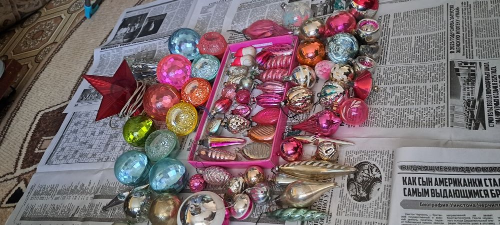 Ёлочные  игрушки СССР