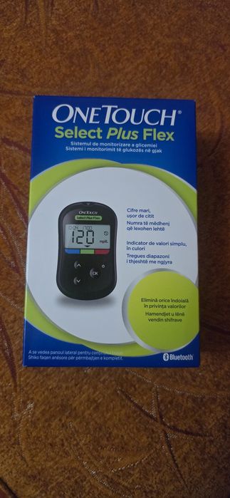 Trusă Glucometru OneTouch Select Plus Flex (AMBALAJ SIGILAT)