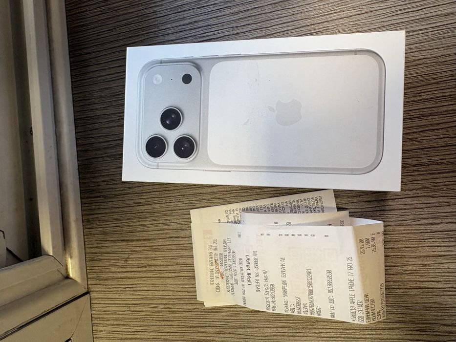 Закупен на 30.12 Iphone 17 Pro