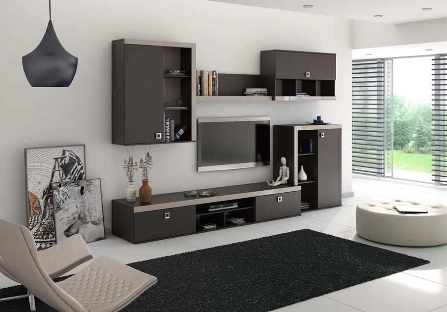 Mobila living wenge