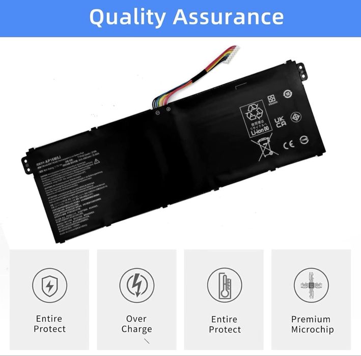 Батерия AP16M5J за лаптоп Acer Asprie 7.7V 5000mAH 39Wh