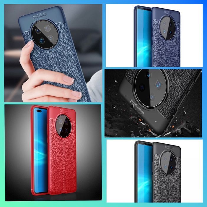 Husa Antisoc model PIELE pt. Huawei Mate 40 Pro , P Smart 2021