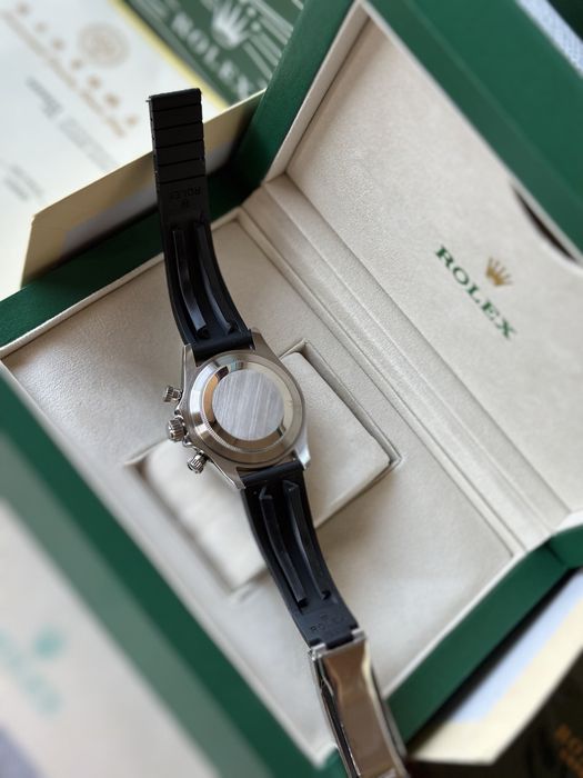 Rolex Daytona Cosmograph “Panda” Rubber Strap 40 mm