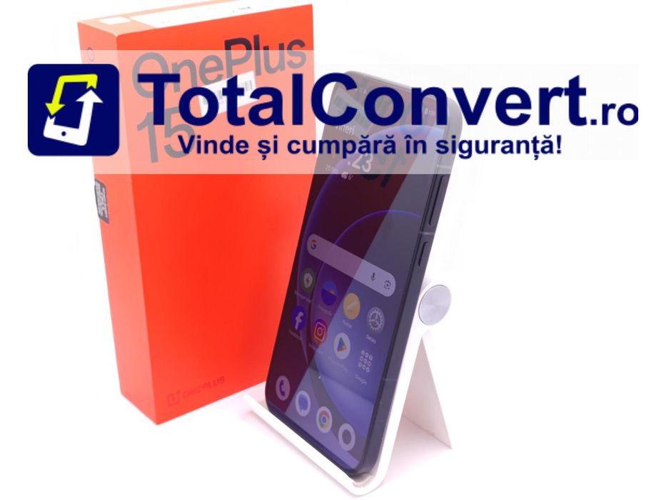 OnePlus 15 512GB Infinite Black 16GB Dual, Garantie 24 luni | #D91180