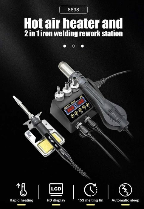 Поялна станция с лед дисплей