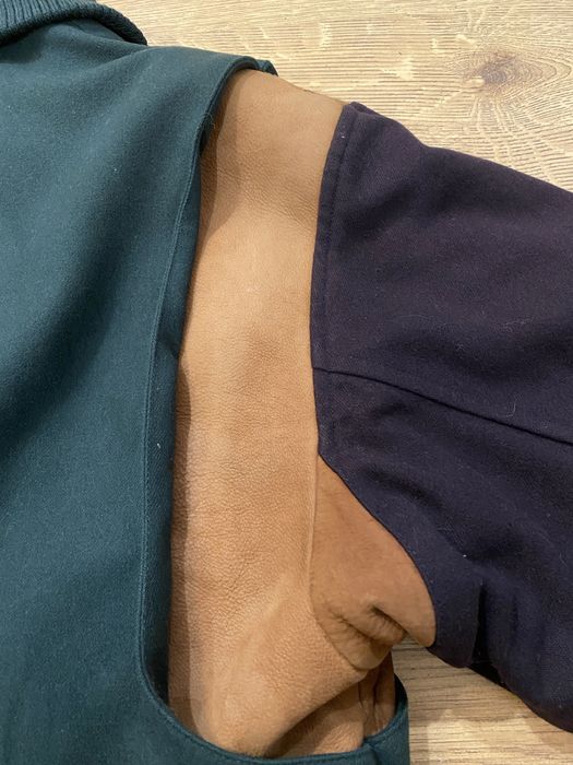 Geaca Bomber Lacoste Vintage Piele Medium