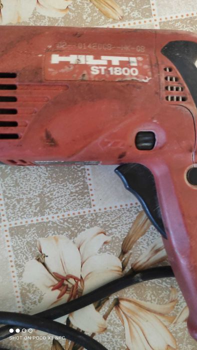 masina de gaurit si filetat hilti si pendular bosch verde