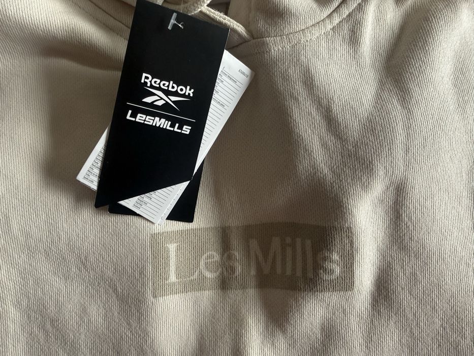 Reebok Les Mills Cotton No Dye Hoodie ОРИГИНАЛЕН мъжки суичър - XL