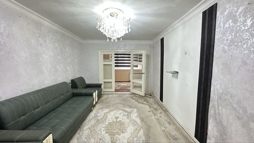 Срочно продаётся 2х комнатная квартира Гагарин Иняз с 6 верандой