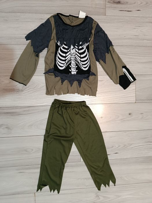 Costum Halloween Zombie băieți 7-8-9 ani 128-134