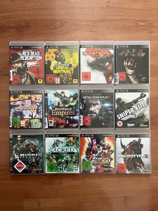 PlayStation 3 игри – Red Dead Redemption, God of War III, Dead Space + още | 12€ / брой