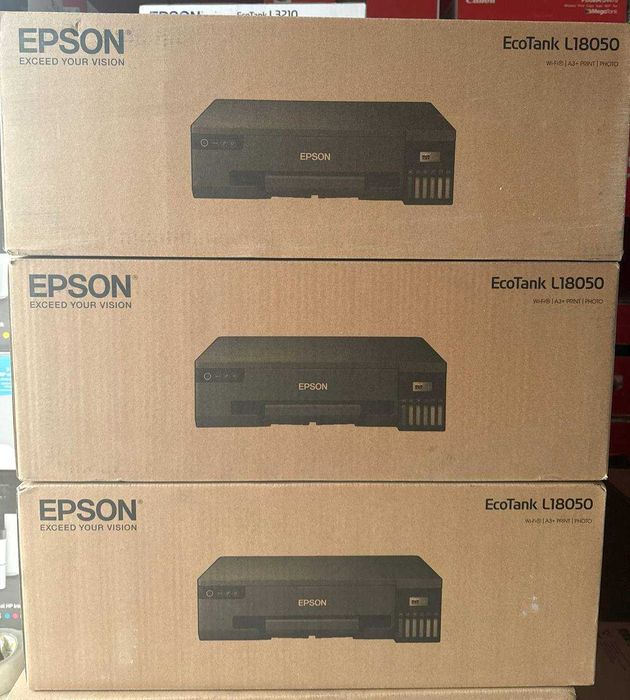 Принтеры Canon, Epson