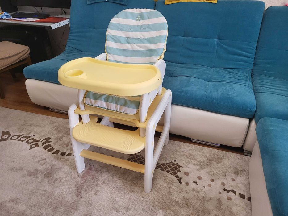 Детский стульчик-трансформер happy baby