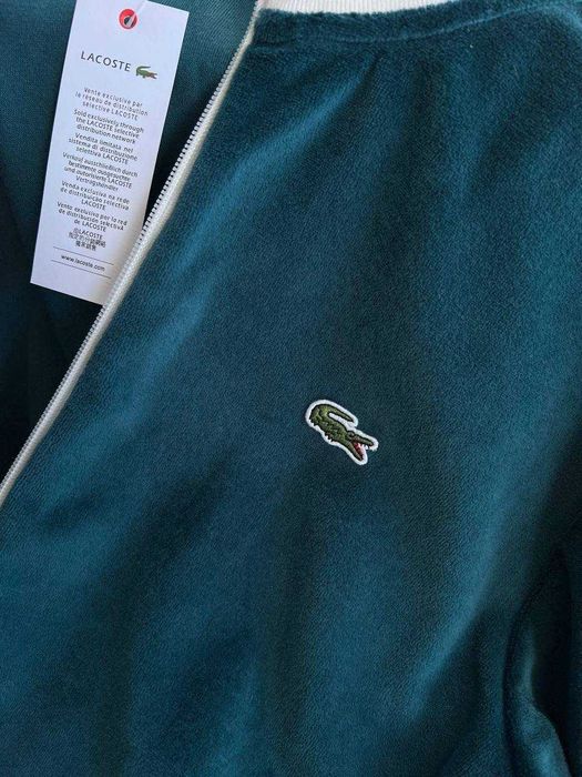 Вельветовая кофта Lacoste