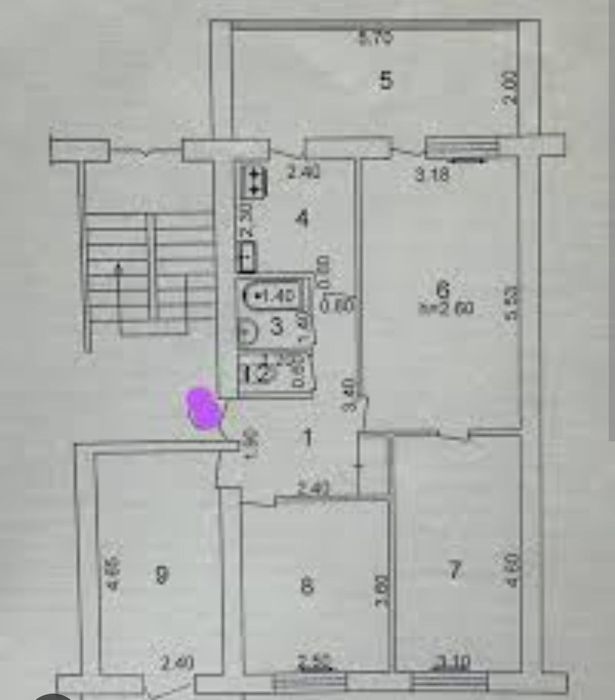 Продается 4х комнатная квартира Ц-4  Ориентир Шедевр