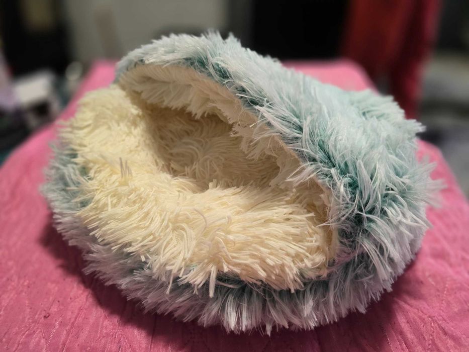 Culcus pentru pisici si caini de talie mica si medie, diagonala 40 cm