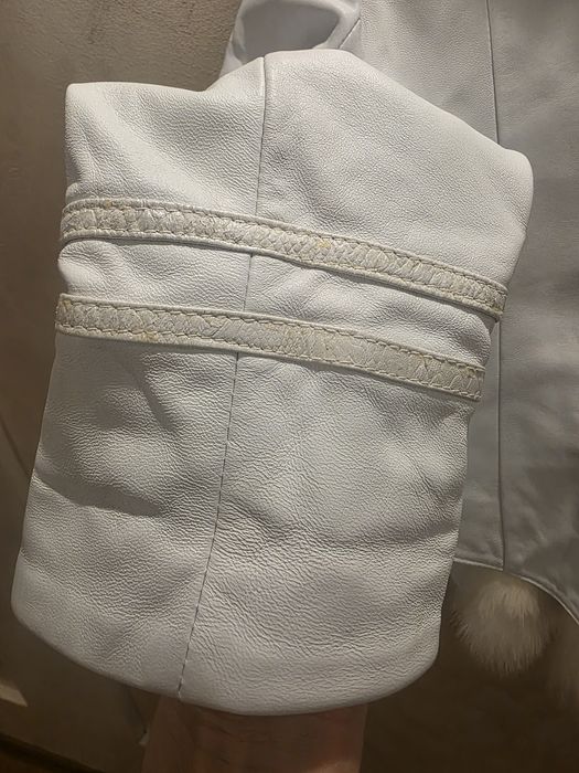 Haina de piele cu vulpe